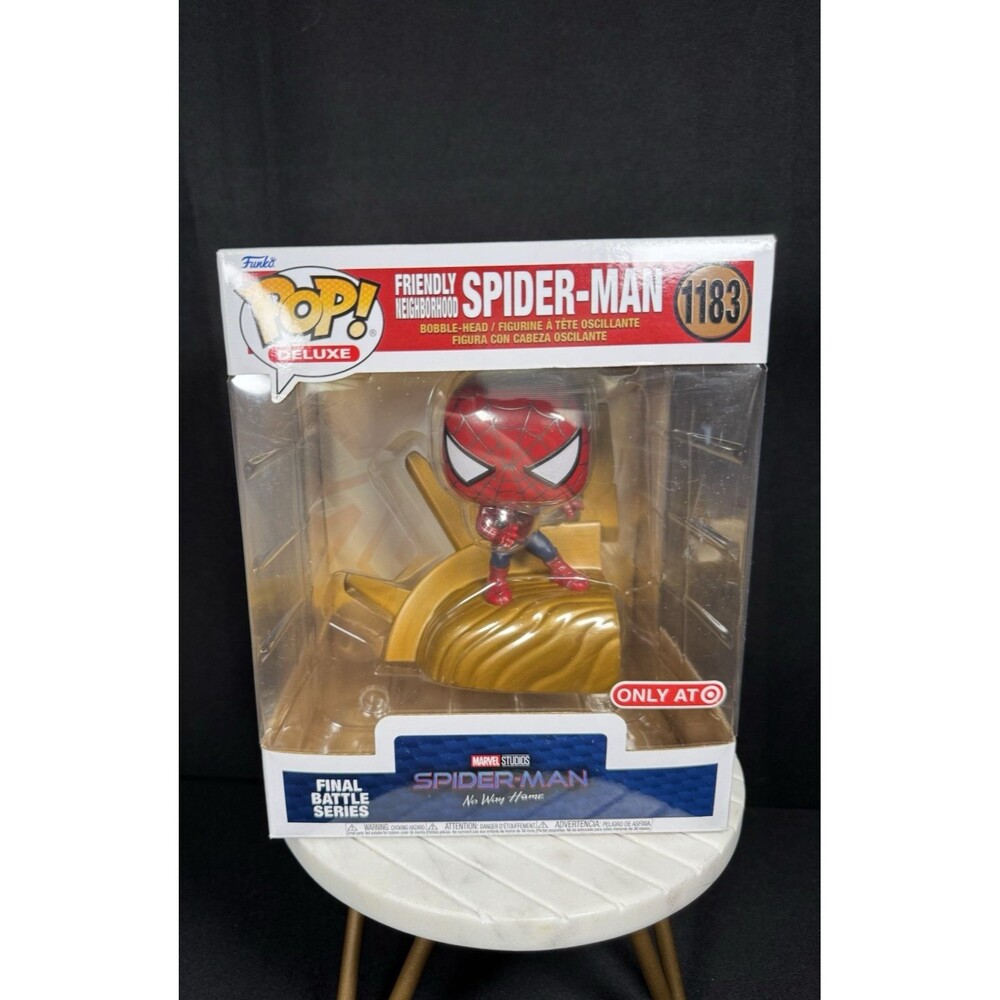 Funko Pop! Deluxe Marvel Friendly Neighborhood Spider-Man 6" Special Edition